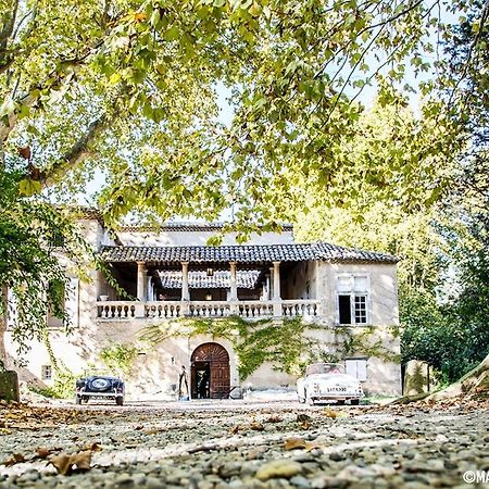 Chambres D'Hotes Chateau Beaupre Сен-Лоран-дез-Арбр Екстериор снимка